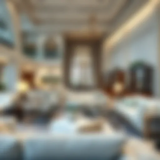 Stunning Used Furniture Showroom in Dubai Elegant used furniture display in Dubai