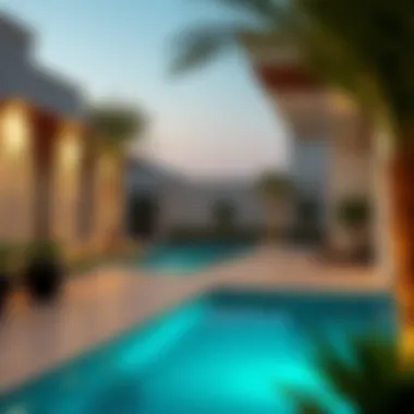 Modern amenities for villa residents