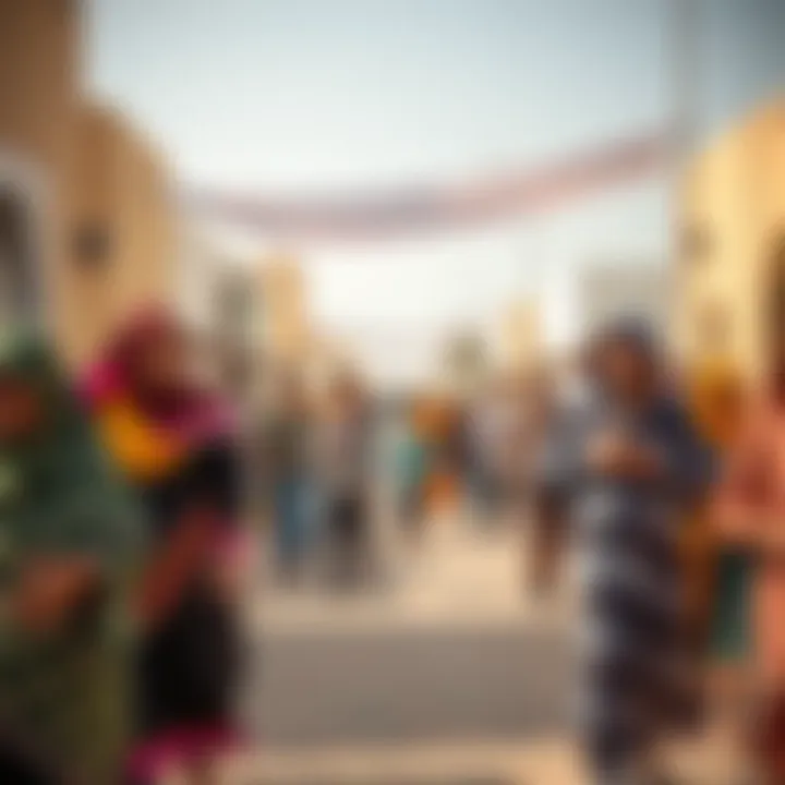 Community Life in Al Dhait Vibrant community events illustrating local life in Al Dhait