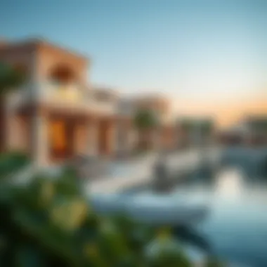 Exclusive Waterfront Homes in Al Hamra Village Luxurious waterfront properties in Al Hamra Village highlighting real estate opportunities