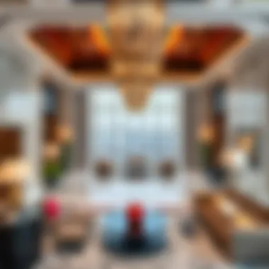 Interior view of Al Ikhlas Tower highlighting its luxurious amenities