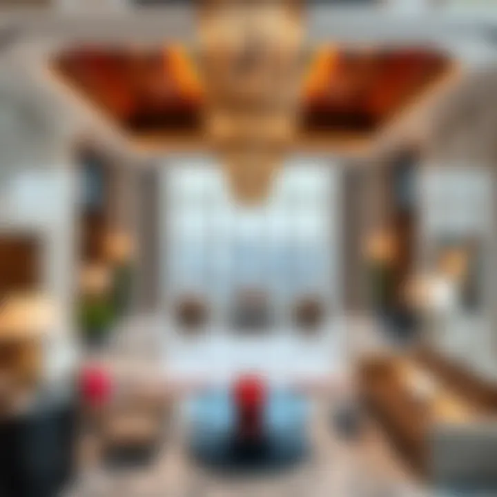 Interior view of Al Ikhlas Tower highlighting its luxurious amenities