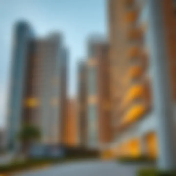 Stunning architectural design of Al Nahda Tower Block B