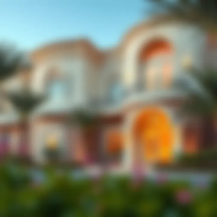 Luxurious Exterior of Al Nasser Compound Luxurious exterior view of Al Nasser Compound