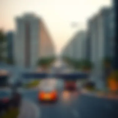 Residential developments near Al Qusais Metro station