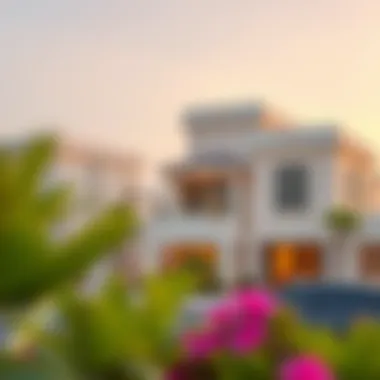 Luxurious residential properties in Al Rabiah Green symbolizing investment potential.