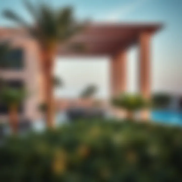 Community spaces and amenities within Al Reef Project