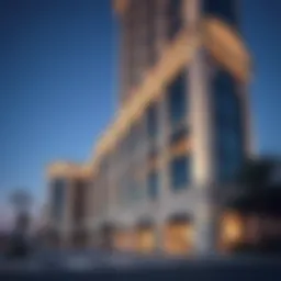 Stunning architectural detail of Al Sarraf Building