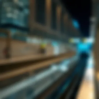 Infographic on Al Seef Metro's connectivity with other transport systems