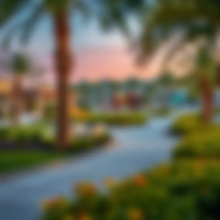 Vibrant community parks and recreational areas in Al Waha