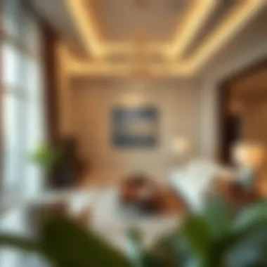 Luxurious interior of a residential property in Al Waha