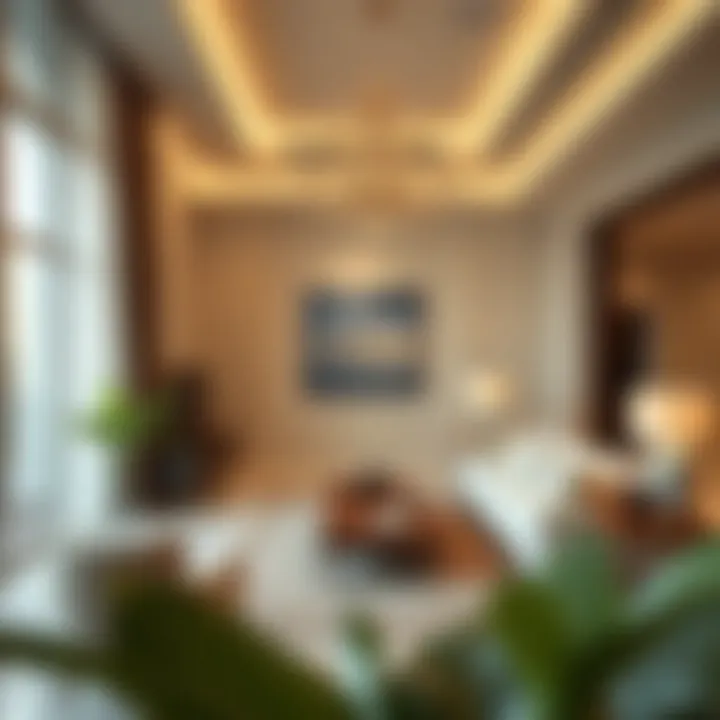 Luxurious interior of a residential property in Al Waha