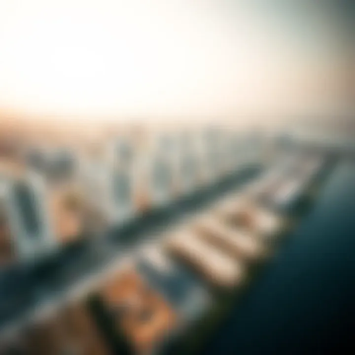 Aerial View of Aldar Estates' Developments Aerial view highlighting Aldar Estates' large-scale development projects