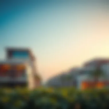 Modern Architectural Designs by Aldar Estates A stunning view of Aldar Estates' modern architectural designs