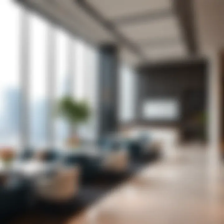 Business amenities in Arjaan Office Tower