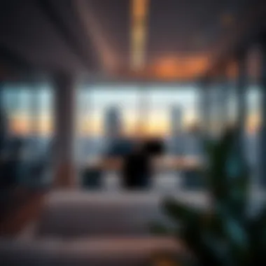 Modern workspace inside Arjaan Office Tower