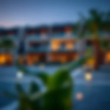 A modern residential building in Aswaaq Al Mizhar illustrating real estate options