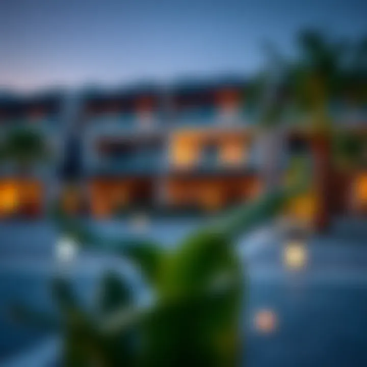 A modern residential building in Aswaaq Al Mizhar illustrating real estate options