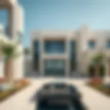 Stunning architectural design of Atwaar Villas showcasing modern elegance