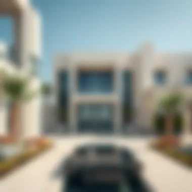 Stunning architectural design of Atwaar Villas showcasing modern elegance