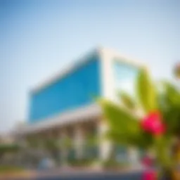 Exterior view of Bank Dubai Islamic in Mirdif City