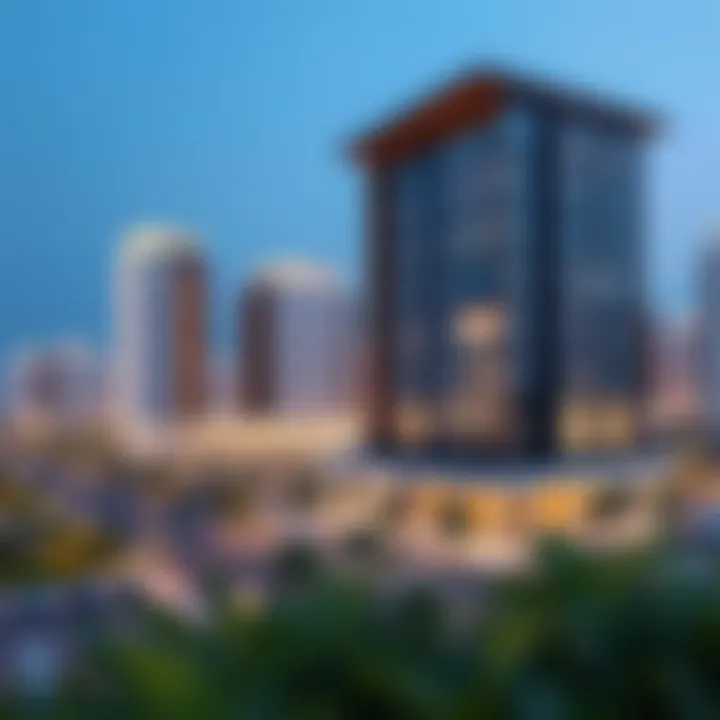 Stunning Architecture of Barsha South 3 A panoramic view of Barsha South 3 showcasing its modern architecture