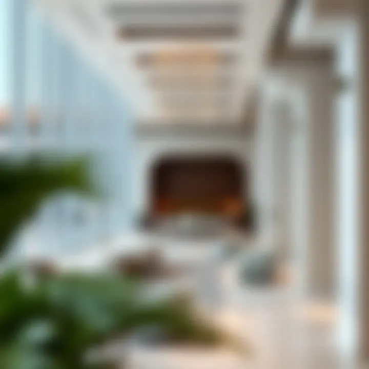 Luxurious Interiors of Bayan Business Center Interior amenities of the Bayan Business Center