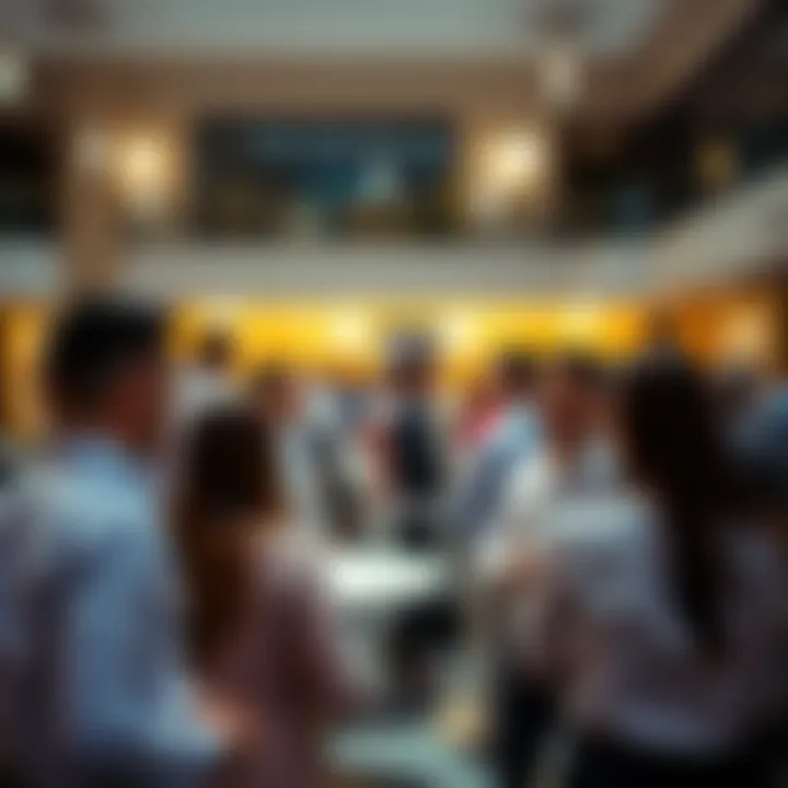 Vibrant Networking at Bayan Business Center Business networking event at the Bayan Business Center