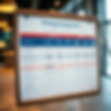 Pricing comparison chart for Blueground services