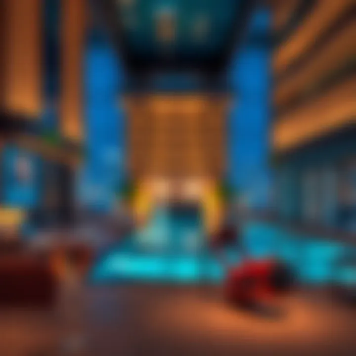 Luxurious Amenities at Burj Daman Luxury amenities showcasing the lifestyle at Burj Daman