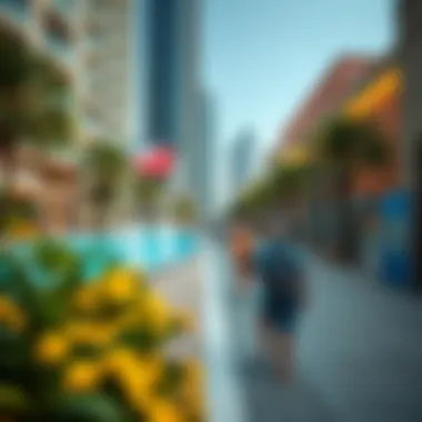 Vibrant lifestyle around Business Bay