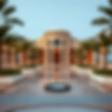 Architectural details of Bvlgari Resort highlighting exclusive design