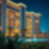 Stunning exterior view of Cavalli Apartments showcasing architectural brilliance