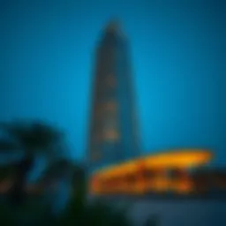 Stunning architectural design of CI Tower