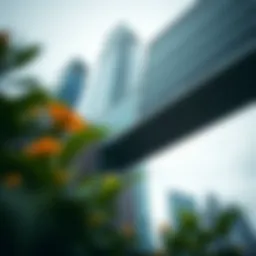 Exterior view of Clover Bay Tower showcasing its modern architecture