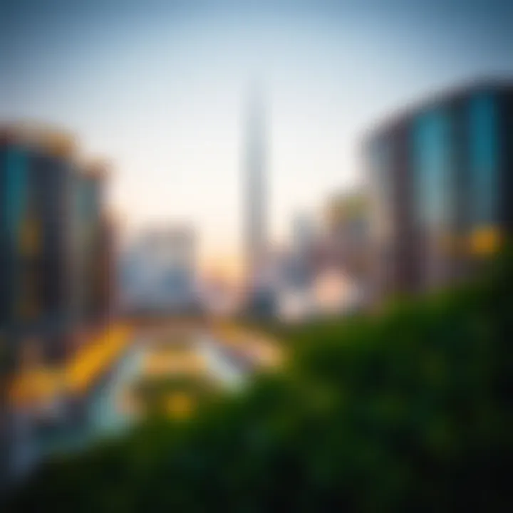 Stunning skyline view of Wasl1