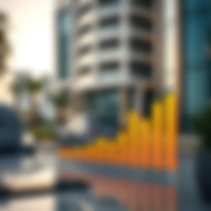 Real Estate Market Trends in Emirates Estate Graph illustrating real estate market trends in Emirates Estate