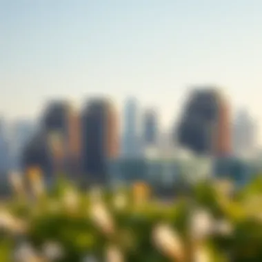 Captivating Skyline of Emirates Estate Stunning skyline of Emirates Estate showcasing modern architecture