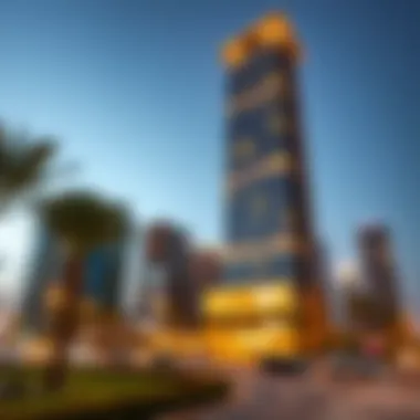 Regina Tower's prime location in the heart of Dubai with nearby attractions