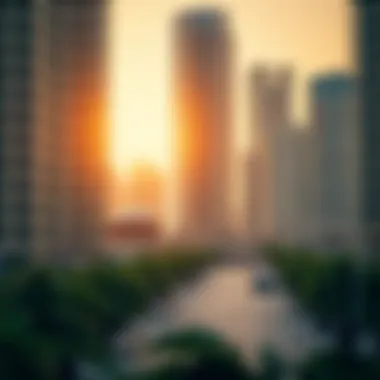 Visual representation of the socio-economic impact of foreign investments in Dubai