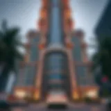 Stunning view of Continental Tower's facade showcasing its modern architectural design