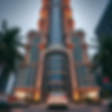 Stunning view of Continental Tower's facade showcasing its modern architectural design