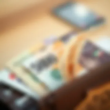 UAE Dirhams for Investments UAE Dirhams in a wallet