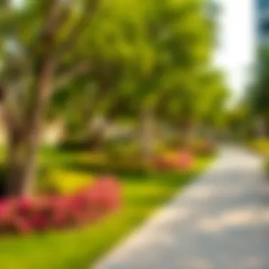 Beautiful park in Creek Heights with lush greenery