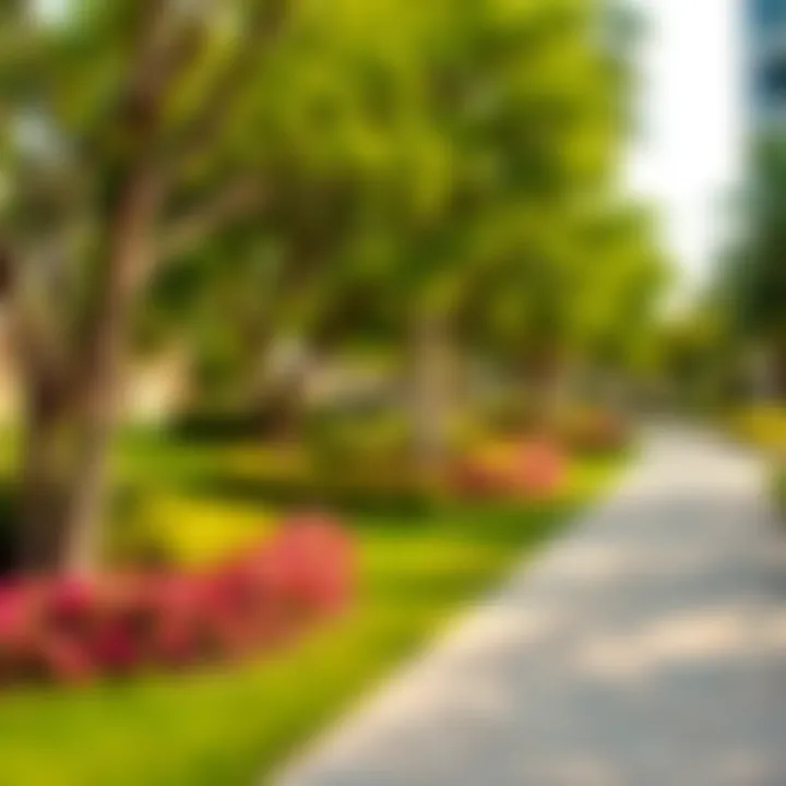 Beautiful park in Creek Heights with lush greenery