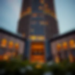 Architectural details of Damac XL Tower