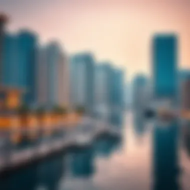 Real estate opportunities in Dubai Creek Harbour with impressive buildings