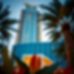 Exterior view of Dolphin Tower showcasing its modern architecture