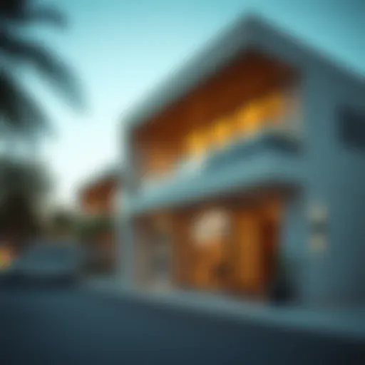 Modern Architectural Design of فندق روف سيتي ووك دبي Exterior view of فندق روف سيتي ووك دبي showcasing modern architecture