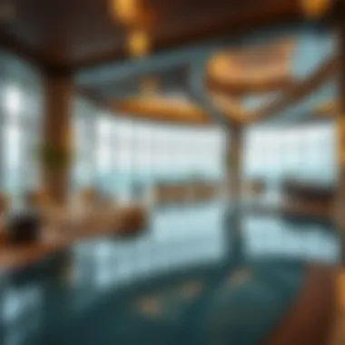 Exclusive amenities available to residents, showcasing lifestyle offerings